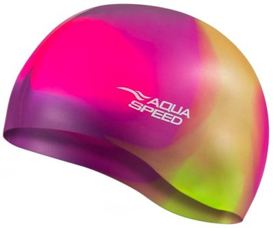 Шапка для плавання Aqua Speed ​​BUNT 8840 мультиколор Уні OSFM 113-32 фото