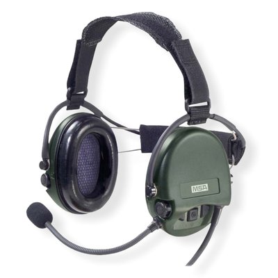Навушники активні MSA Supreme Mil CC Green Nexus (з заднім тримачем) 16900008 фото