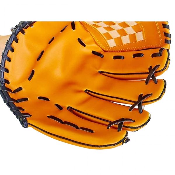 Рукавичка для бейсболу колір жовтий PVC, р-р 11,5 Z-LB-11-YEL фото