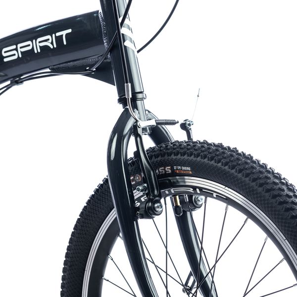 Велосипед Spirit Urban 20", рама Uni, тёмно-серый, 2021 52020153000 фото