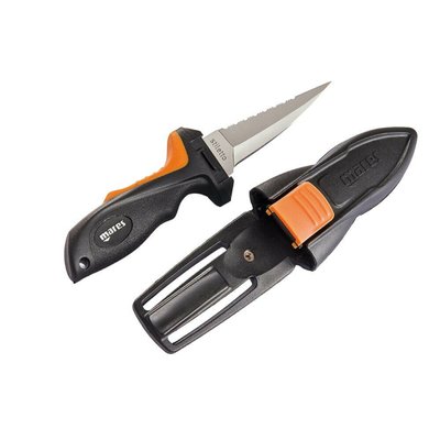 Нож для подводной охоты Mares Stiletto черно-оранжевый 425611 фото