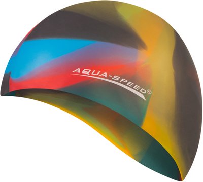 Шапка для плавання Aqua Speed BUNT 4080 мультиколор Уні OSFM 113-87 фото