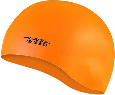 Шапка для плавания Aqua Speed ​​MONO 9117 оранжевый Уни OSFM 111-75 фото