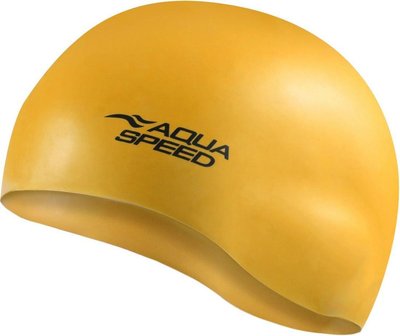 Шапка для плавання Aqua Speed ​​MONO 9116 темно-жовтий Уні OSFM 111-06 фото