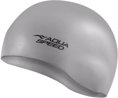 Шапка для плавания Aqua Speed ​​MONO 9115 серый Уни OSFM 111-26 фото