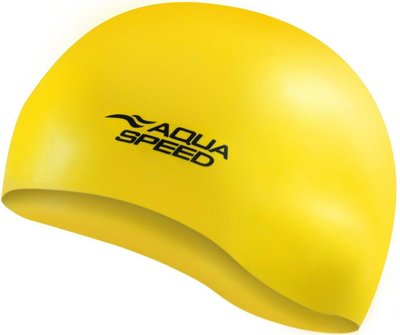 Шапка для плавания Aqua Speed ​​MONO 6197 желтый Уни OSFM 111-18 фото