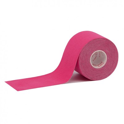 Кінезіо тейп IVN в рулоні 5см х 5м (Kinesio tape) еластичний рожевий пластир IV-6172P фото