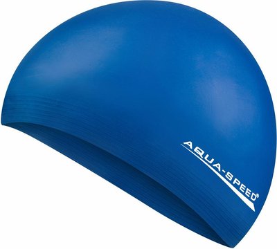 Шапка для плавання Aqua Speed SOFT LATEX 5725 темно-синій Уні OSFM 122-02 фото