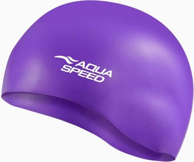 Шапка для плавания Aqua Speed ​​MONO 6193 фиолетовый Уни OSFM 111-09 фото