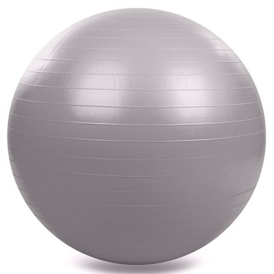 М'яч для фітнесу фітбол IVN глянсовий сірий IV-Z7490G фото