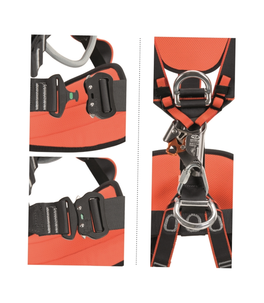 7H164 DE AXESS QR Harness L/XL black/orange Беседка (СТ) 7H164 DE фото