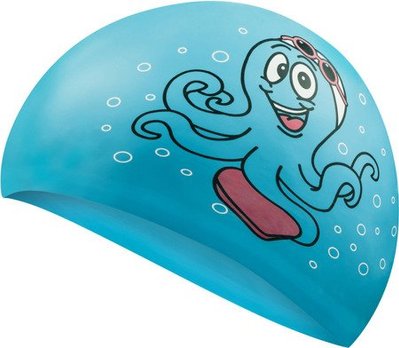 Шапка для плавання Aqua Speed ​​KIDDIE Octopus 7216 блакитний дит OSFM 142-Octopus фото