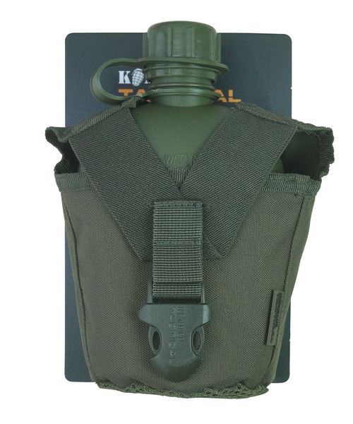 Фляга тактическая KOMBAT UK Tactical Water Bottle kb-twbt-olgr фото
