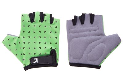 Перчатки детские Green Cycle FLASH без пальцев XS зелено-черные CLO-44-65 фото