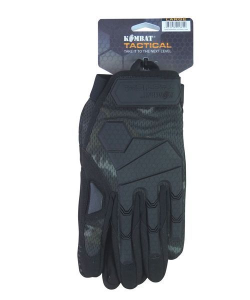 Рукавички тактичні KOMBAT UK Alpha Tactical Gloves kb-atg-btpbl-s фото