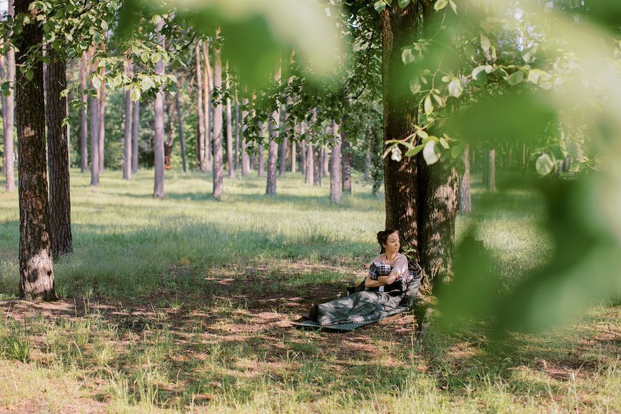 Спальний мішок Totem Ember Plus ковдра з капюш лівий olive 190/75 UTTS-014 UTTS-014-R фото