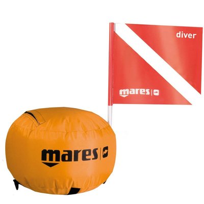 Буй для підводного полювання Mares Tech Sphere помаранчевий 423932 фото