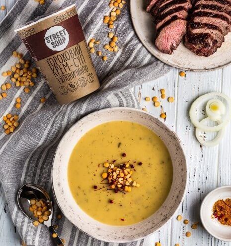 Суп STREET SOUP гороховый с говядиной 250 25123 фото