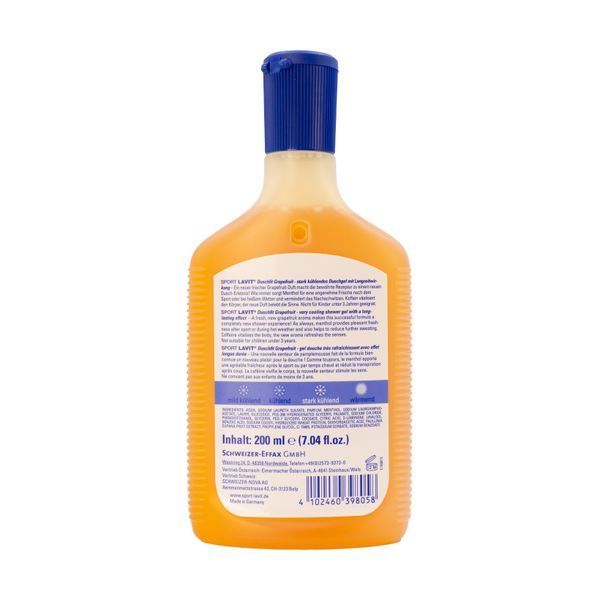 Гель для душа с охлаждающим эффектом Sport Lavit Duschfit Grapefruit 200 ml (39805000) 39805000 фото