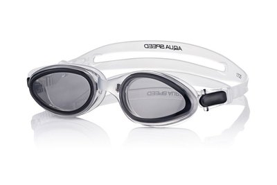Очки для плавания Aqua Speed ​​SONIC 6509 черный, прозрачный Уни OSFM 073-01 фото