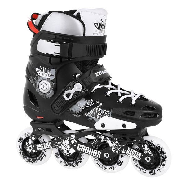 Роликовые коньки TEMPISH CRONOS /черные/ 38 100028/black/38 фото