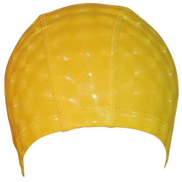 Шапочка для плавання 3D універсальна жовта PM-3D-Yellow PM-3D-yellow фото