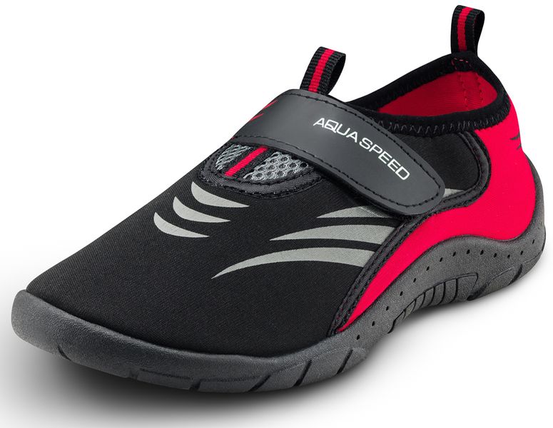 Аквашузы Aqua Speed ​​AQUA SHOE MODEL 27D 7629 черный, серый, красный Уни 45 642-27D-45 фото