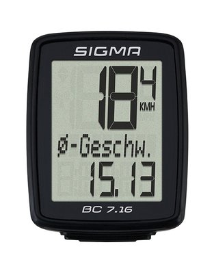 Велокомп'ютер Sigma Sport BC 7.16 21843 фото