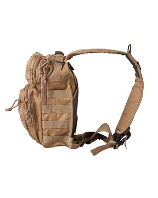 Рюкзак тактичний однолямковий KOMBAT UK Mini Molle Recon Shoulder Bag kb-mmrsb-coy фото