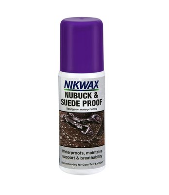 Засіб NikWax Nubuk&Suede proof 125 ml з губкою 2262 фото