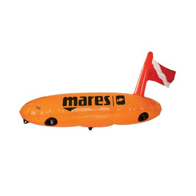 Буй для подводной охоты Mares Torpedo с держателями снаряжения 425713 фото
