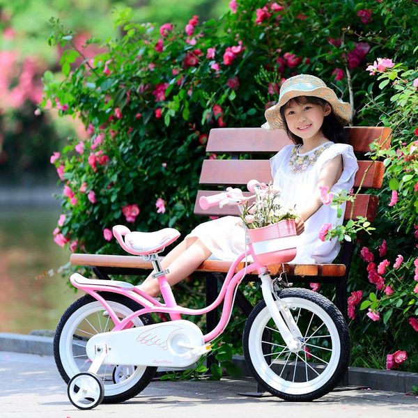 Велосипед RoyalBaby LITTLE SWAN 12", OFFICIAL UA, розовый RB12-18-PNK фото
