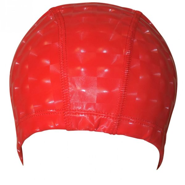 Шапочка для плавання 3D універсальна червона PM-3D-red PM-3D-red фото