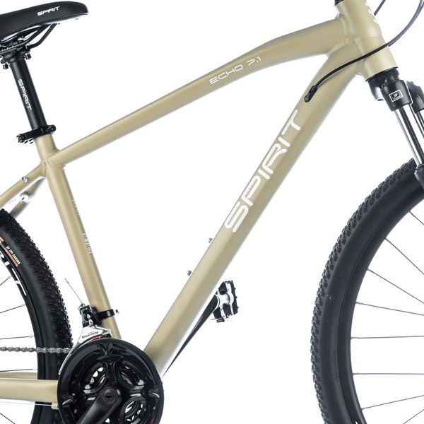 Велосипед Spirit Echo 7.1 27,5", рама M, песочно-бежевый, 2021 52027087145 фото