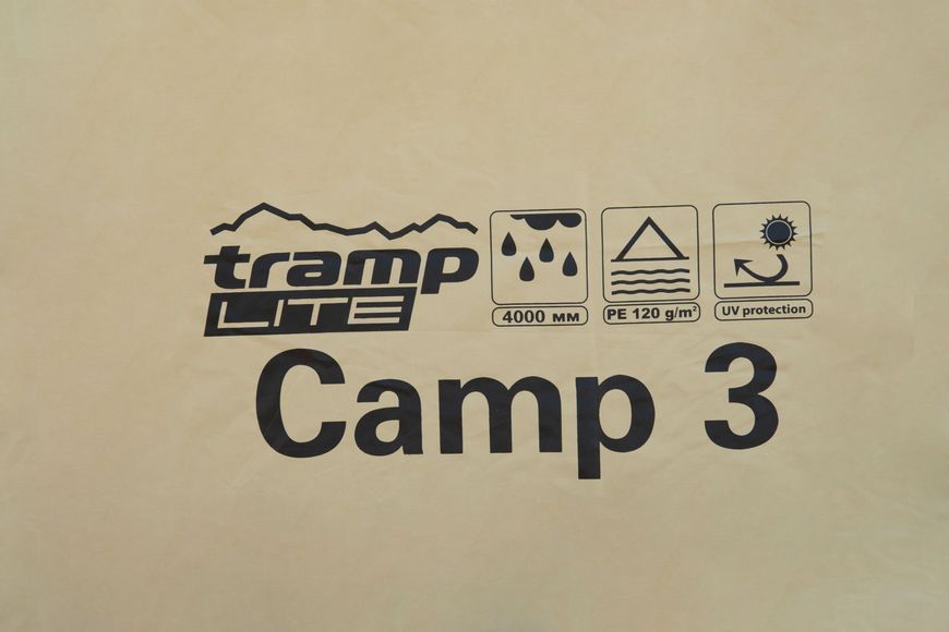Палатка Tramp Lite Camp 3 sand UTLT-007 UTLT-007-olive фото