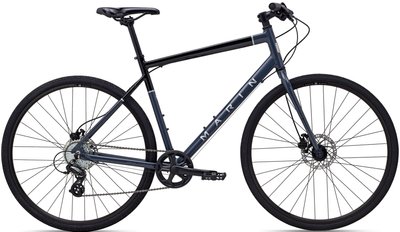 Велосипед 28" Marin PRESIDIO 1 рама - M 2023 Gloss Black/Grey SKD-33-76 фото