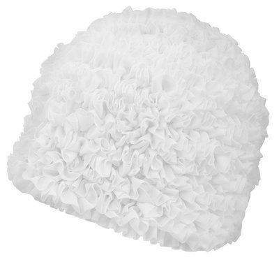Шапка для плавания Aqua Speed ​​RUFFLE CAP 5740 белый Жен OSFM 095-05 фото
