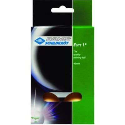 М'ячі для настільного тенісу Donic-Schildkrot Elite 1* 40+ (6) 618017-40+ фото