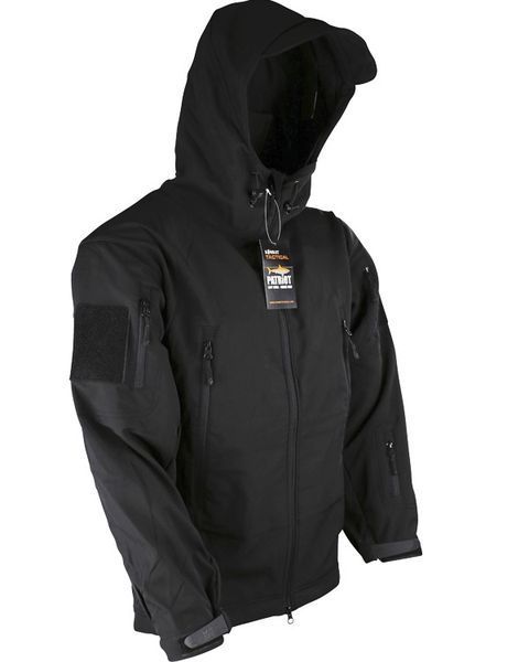 Куртка тактична KOMBAT UK Patriot Soft Shell Jacket kb-pssj-blk-xl фото