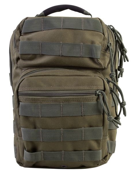 Рюкзак тактичний однолямковий KOMBAT UK Mini Molle Recon Shoulder Bag kb-mmrsb-olgr фото