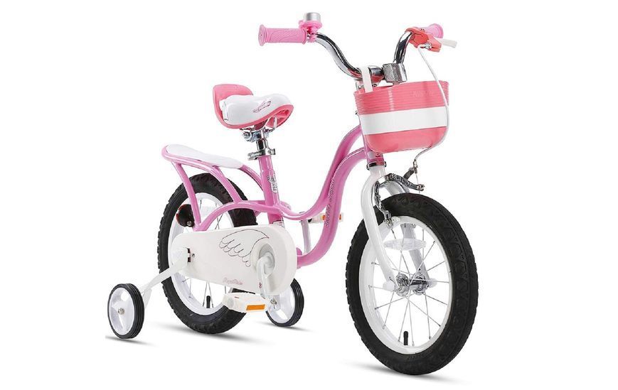 Велосипед RoyalBaby LITTLE SWAN 14", OFFICIAL UA RB14-18-PNK фото