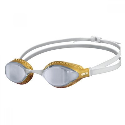 Очки для плавания Arena AIR-SPEED MIRROR серебристый, золотой Уни OSFM 003151-106 фото