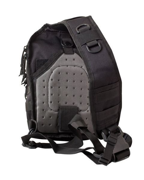 Рюкзак тактичний однолямковий KOMBAT UK Mini Molle Recon Shoulder Bag kb-mmrsb-blk фото