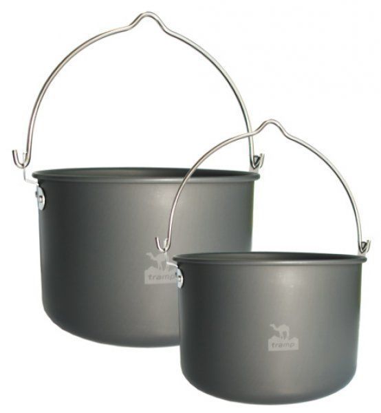 Котел анодированный с крышкой Tramp 4,6 л TRC-040 фото