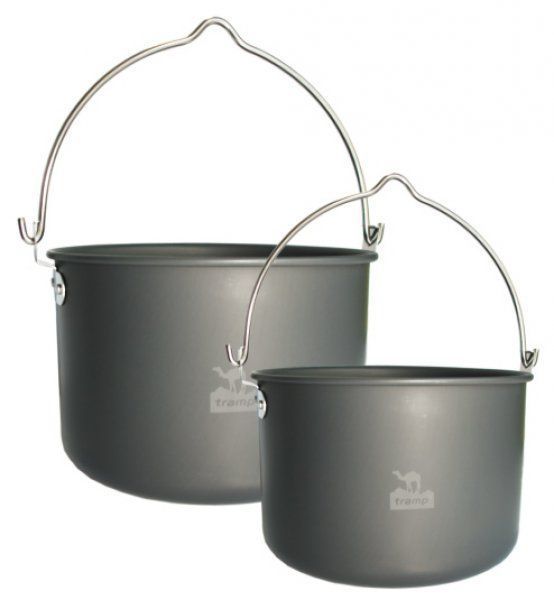 Котел анодированный с крышкой Tramp 4,6 л TRC-040 фото