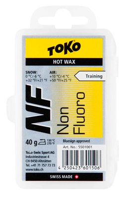 Воск Toko NF Hot Wax 40g желтый 550 1001 фото