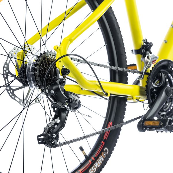 Велосипед Spirit Spark 6.1 26", рама XS, желтый/матовый, 2021 52026066135 фото