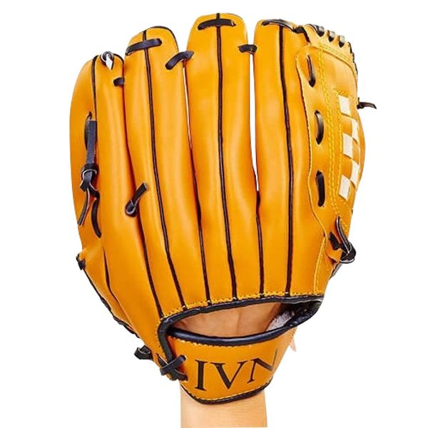 Рукавичка для бейсболу колір жовтий PVC, р-р 10,5 Z-LB-10-YEL фото