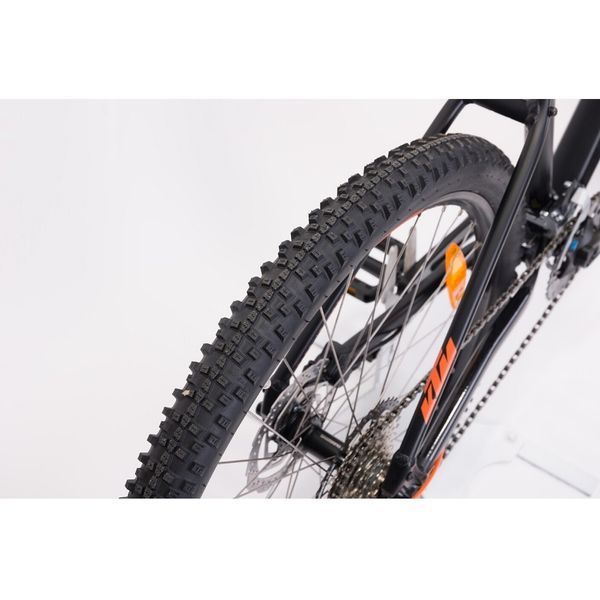 Велосипед KTM CHICAGO 272 27.5" рама S/38, черный матовый (оранжевый), 2022 22814108 фото