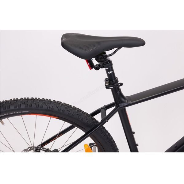 Велосипед KTM CHICAGO 272 27.5" рама S/38, черный матовый (оранжевый), 2022 22814108 фото